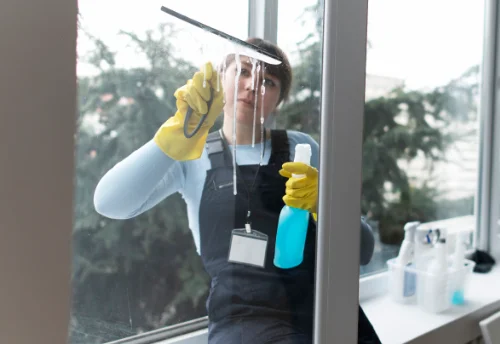 Nettoyage de vitres intérieures et extérieures à Épeugney